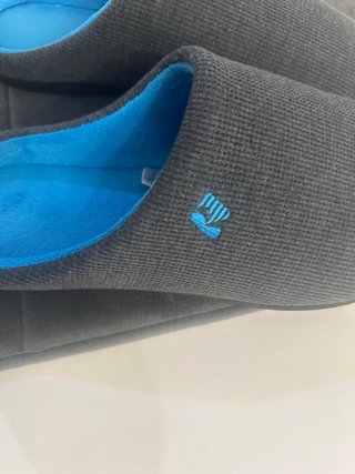 Zapatillas chico azul y gris