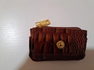 Bolso Lino Corelli Marrón y Dorado