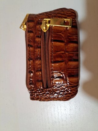 Bolso Lino Corelli Marrón y Dorado