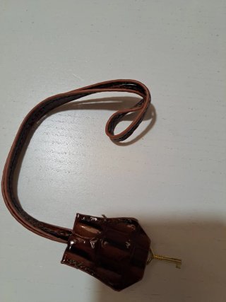 Bolso Lino Corelli Marrón y Dorado