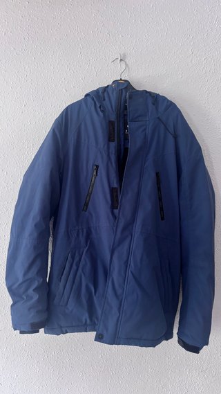 Chaqueta impermeable azul Green Coast