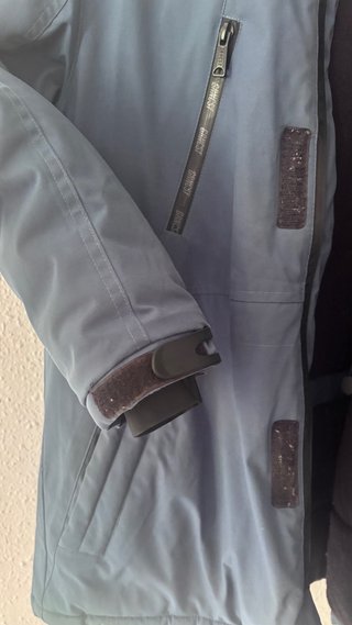 Chaqueta impermeable azul Green Coast