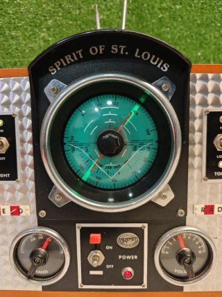 Radio Spirit of St. Louis Vintage Naranja/Plata