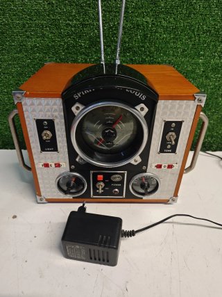 Radio Spirit of St. Louis Vintage Naranja/Plata