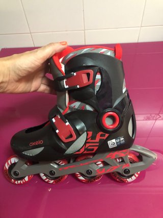Patines Oxelo Talla 32-34 + Protectores