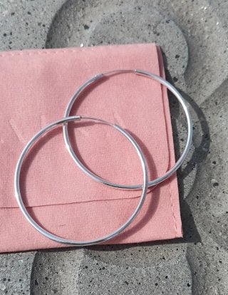 Pendientes Aro Plata Aina Joies