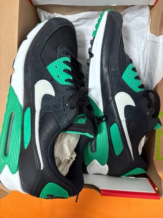 Nike Air Max Negro y Verde