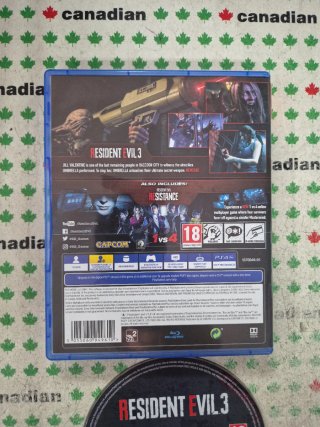 Resident Evil 3 PlayStation 4