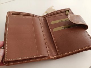 Monedero Pielnoble Caramelo
