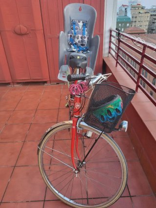 Silla Portabebés Bicicleta