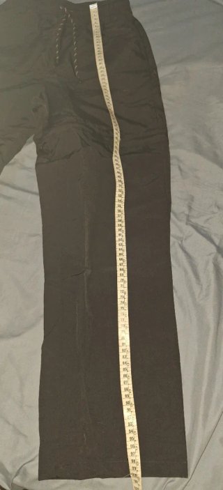 Pantalón desmontable negro