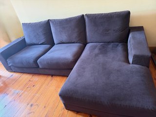 Sofá modular gris oscuro