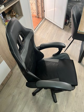 Silla Gamer Negra y Gris