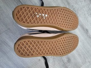 Zapatillas Vans Rosa Suela Goma. Talla 39. UK 6.
