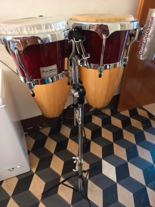 Soporte para bongos con cierre de correa LP Aspire