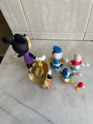 Disney Mickey Mouse Donald Duck Vintage Figures Lo