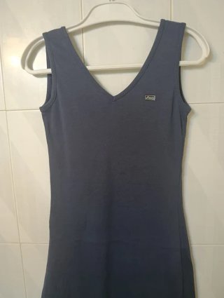 Vestido Asics Pádel/Tenis Algodón Azul