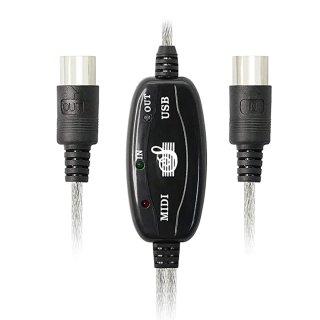 Cable MIDI a USB para Teclado