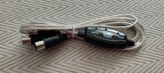 Cable MIDI a USB para Teclado