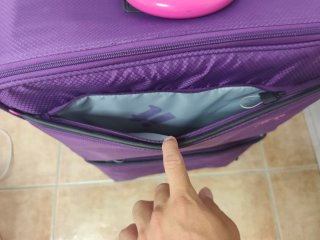 Maleta IT Luggage Ligera Púrpura