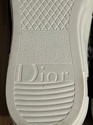 Zapatillas Dior Hombre Gris y Blanco