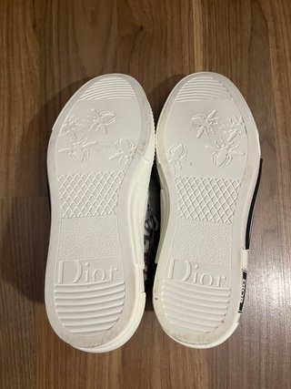 Zapatillas Dior Hombre Gris y Blanco