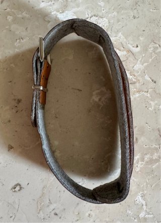Correa de reloj estilo Bund marrón