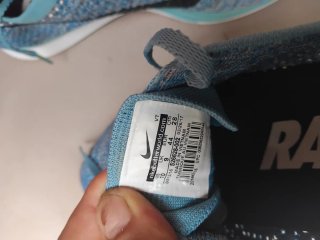 Zapatillas Nike Flyknit Azules y Grises.talla 44..