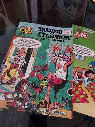 Cómics de zipi y zape y mortadelo y filemon