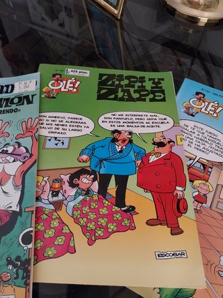 Cómics de zipi y zape y mortadelo y filemon