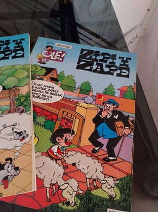 Cómics de zipi y zape y mortadelo y filemon