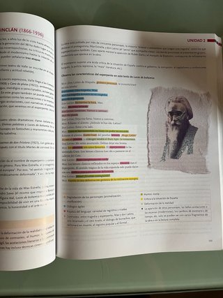 Lengua castellana y literatura, 2 BACH.