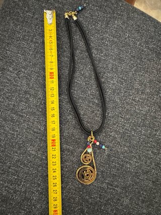 Colgante Steampunk Engranajes y Piedras