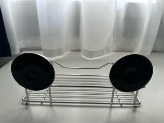Estantería Ducha Acero Inoxidable Ventosa