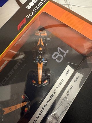 Hotwheels McLaren Formula 1 Team Lando Norris Osca