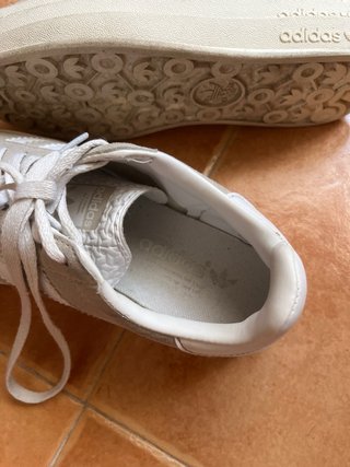 Adidas Gazelle Beige Plataforma