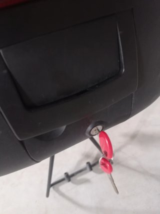 Maleta  Moto SHAD SH40 Negra/Plata