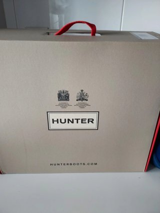 Botas Hunter azul 38 + calcetines