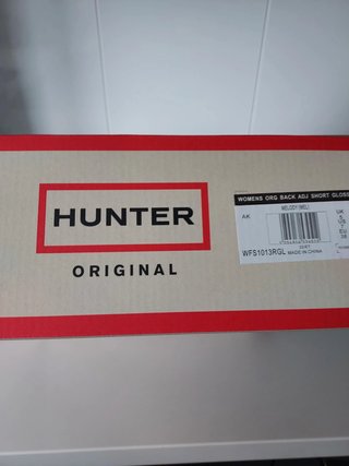 Botas Hunter azul 38 + calcetines