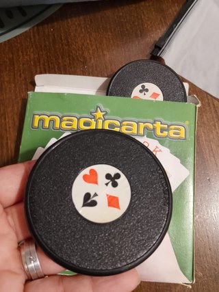 Set de Toalla y naipes Copag(2 mazos)+porta cartas