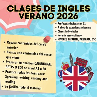 Clases particulares online de Inglés