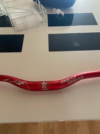Manillar Bici/Patinete 780mm Rojo