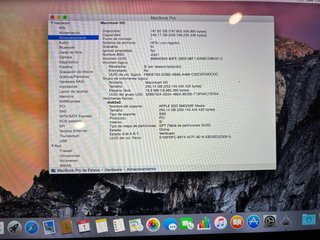 Macbook Pro 13 Argento + Caricatore 256 GB SSD
