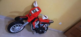 Moto Eléctrica Infantil Roja
