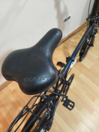Bicicleta Plegable Azul