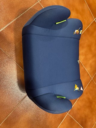 Alzador coche infantil azul, nuevo.