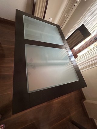 Mesa extensible y 6 sillas