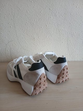 Zapatillas Deportivas Beige/Blanco
