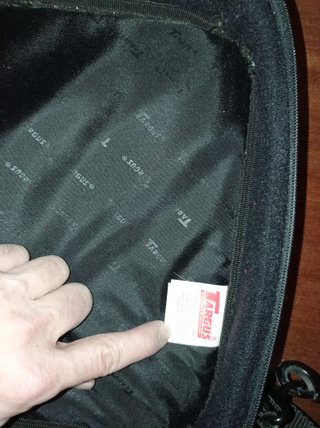 Maletín portátil Targus negro