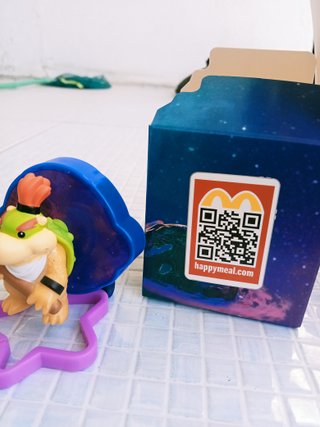Bowser Jr. Mario Galaxy McDonald's
